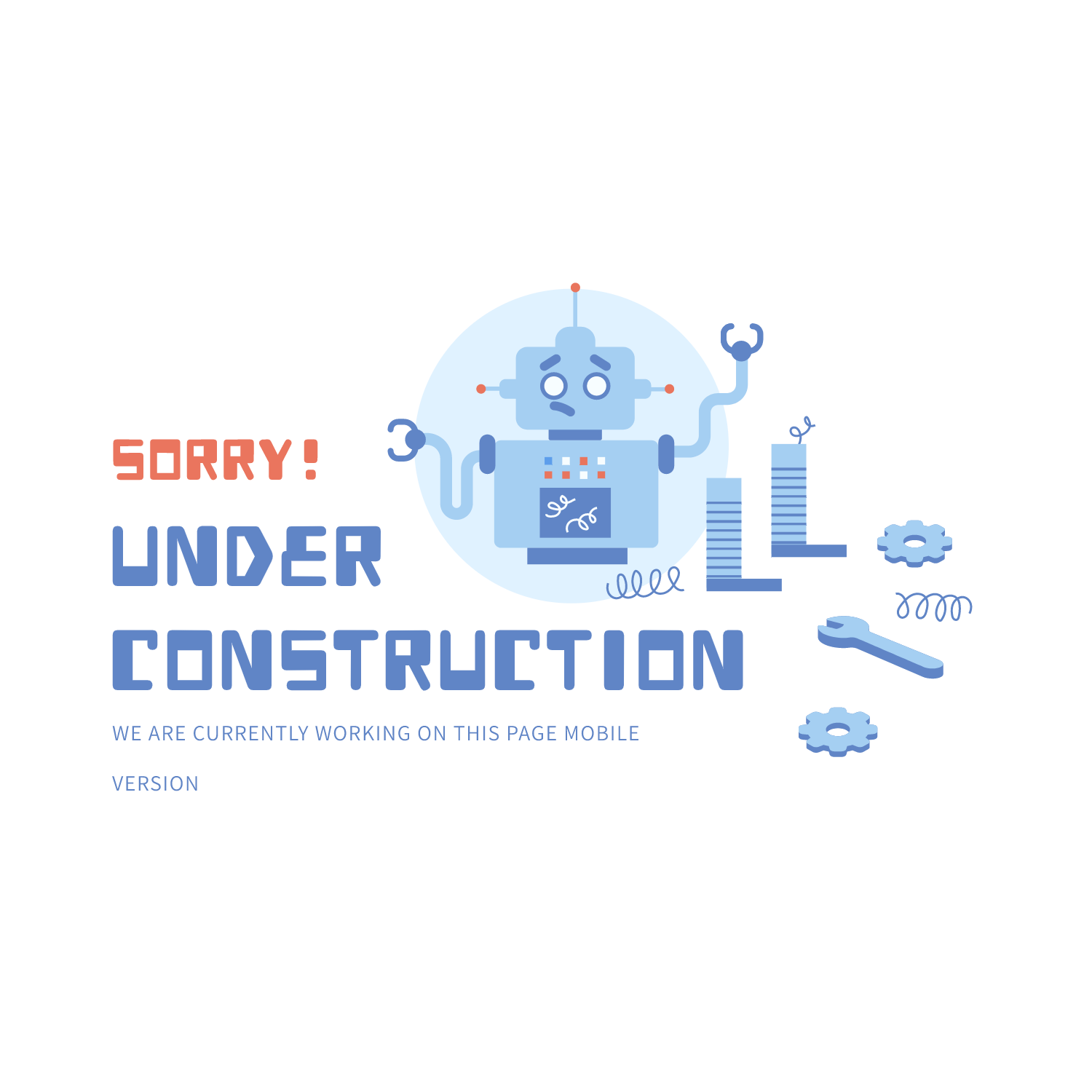 under construction