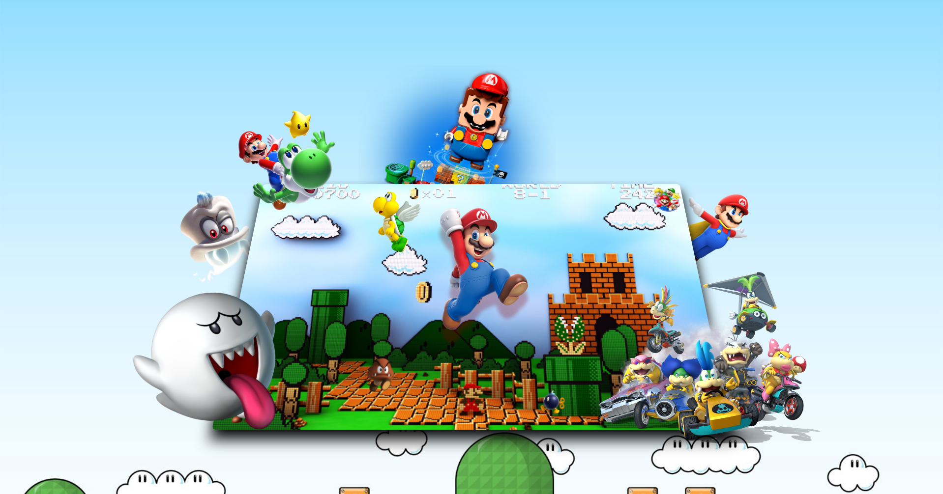 mario perspective cover